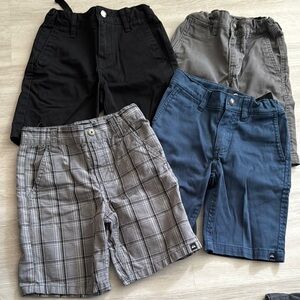 Kids' Assorted Shorts Set - Black, Gray, Blue